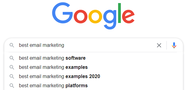 miglior software di email marketing ricerca google